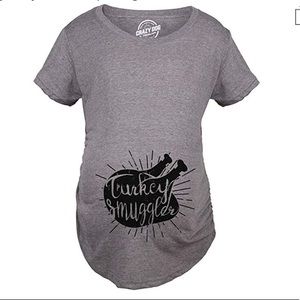 Thanksgiving Themed Maternity T-shirt